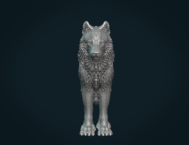Wolf III 3D Print 269380