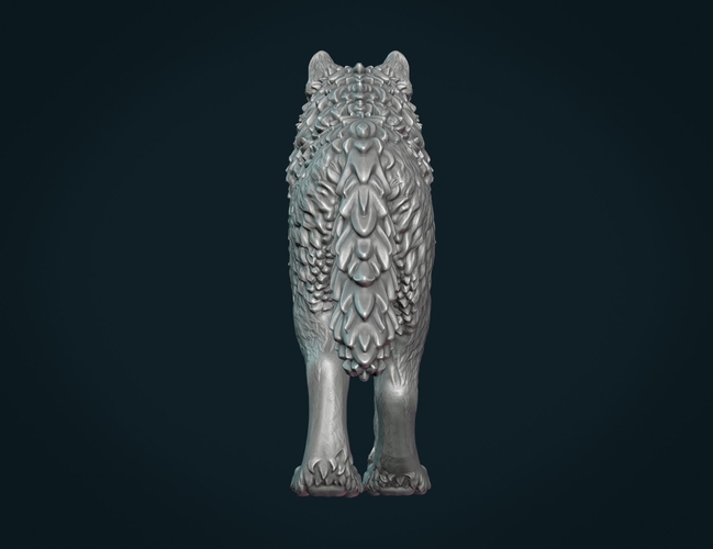 Wolf III 3D Print 269382