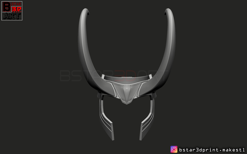 Loki Helmet - Avenger Marvel 3D print model 3D Print 269411
