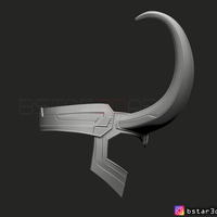 Loki Helmet - Avenger Marvel 3D print model - Thumbnail 13