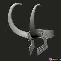Loki Helmet - Avenger Marvel 3D print model - Thumbnail 17