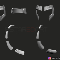 Loki Helmet - Avenger Marvel 3D print model - Thumbnail 23