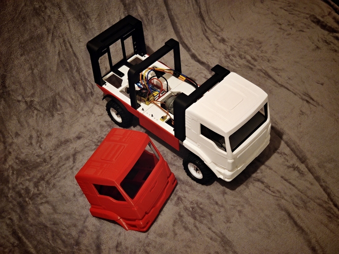 RC Truck MAN 1:12 Dakar 3D Print 269439