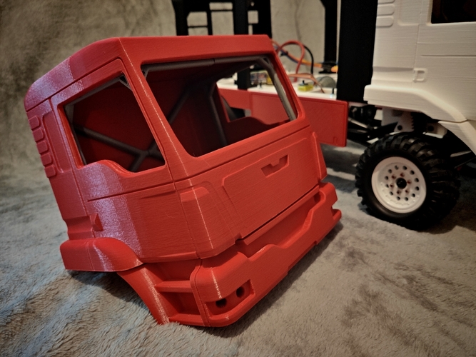 RC Truck MAN 1:12 Dakar 3D Print 269440