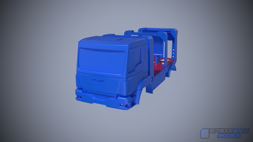 RC Truck MAN 1:12 Dakar 3D Print 269453