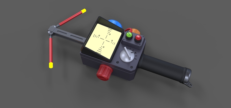 Psychokinetic Energy Meter from Ghostbusters