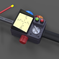 Small Psychokinetic Energy Meter from Ghostbusters 3D Printing 269476