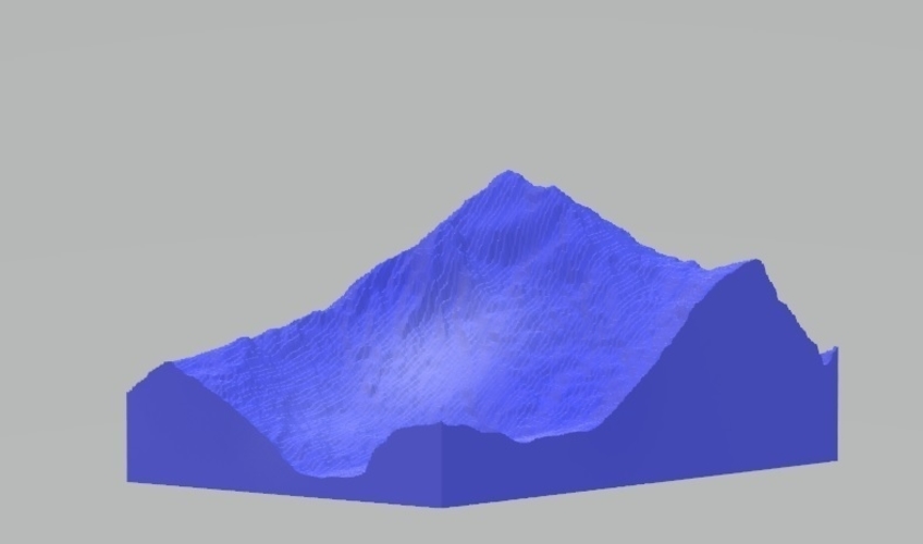 Mount Everest 3D Print 269518