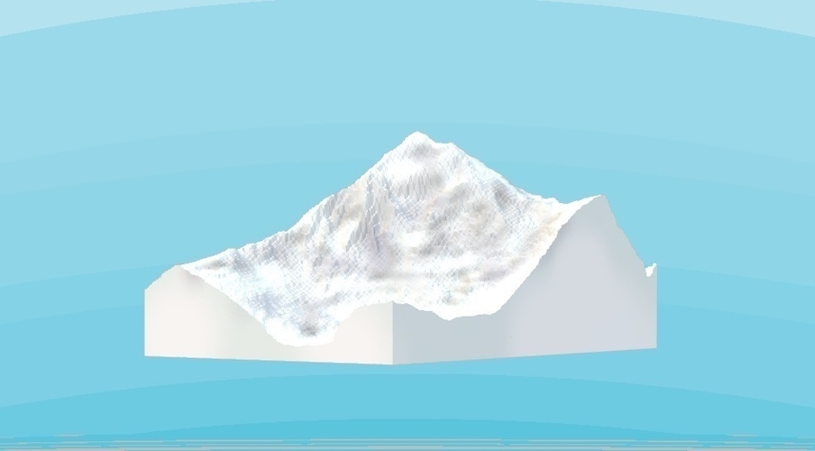 Mount Everest 3D Print 269520