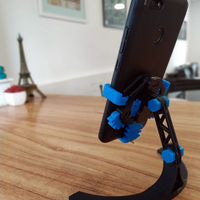 Small MECHANICAL PHONE STAND 3D Printing 269535