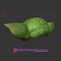 Mandalorian Baby Yoda Helmet Costume Cosplay Star Wars  - Thumbnail 4