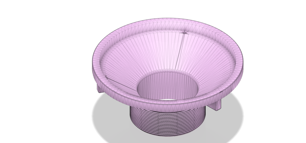 Floor Drain Grate Round 200x100 with 110 hole for balcony 3D Print 269672