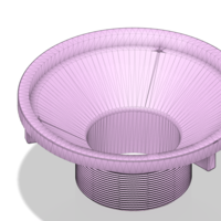 Floor Drain Grate Round 200x100 with 110 hole for balcony - Thumbnail 2