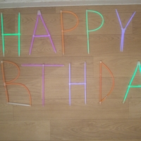Glowing Happy Birthday Letters - Thumbnail 2