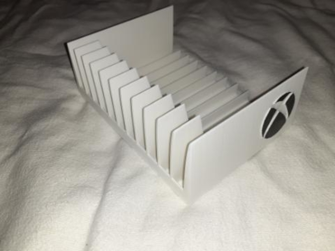 XBOX Game Holder (10 Games) 3D Print 269829