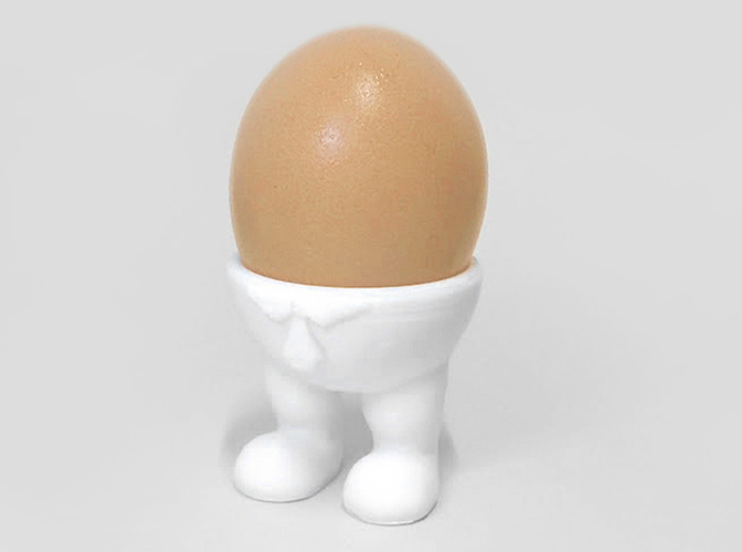 Couple Egg Cups 3D Print 26987
