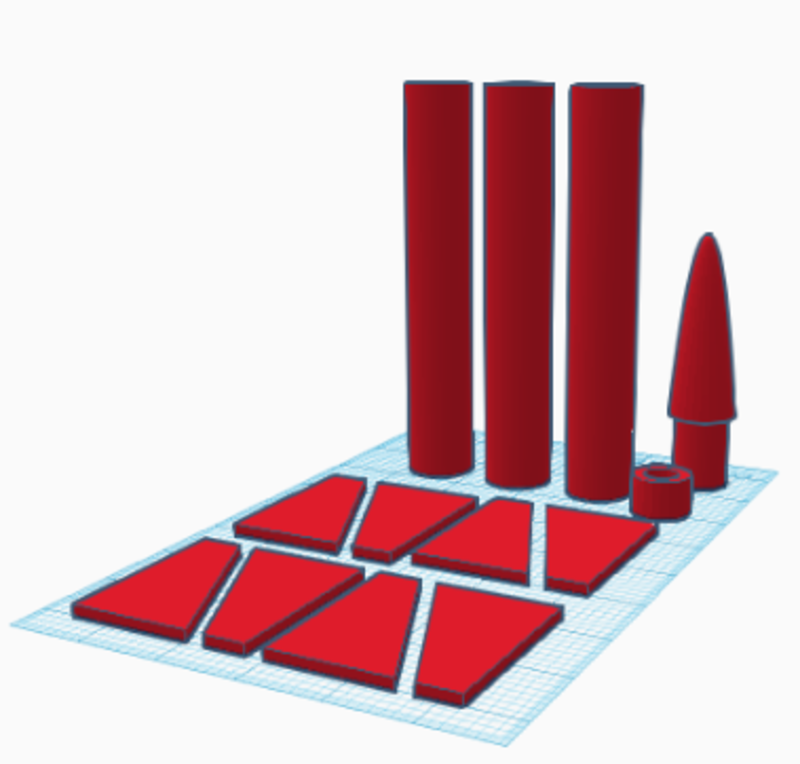 NEW*** Model Rocket parts