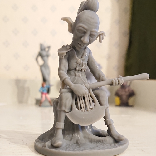 Goblin with lyraxe 3D Print 269916