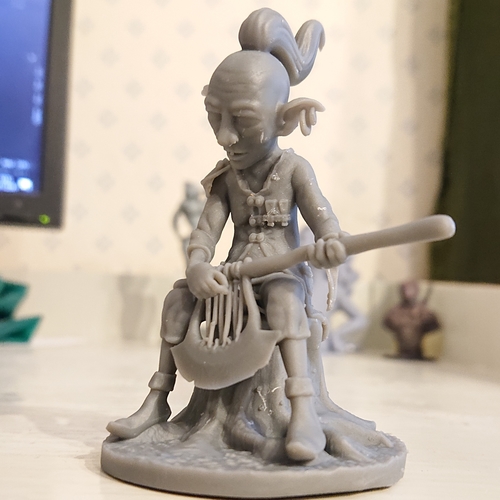 Goblin with lyraxe 3D Print 269921