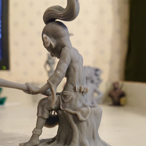 Goblin with lyraxe 3D Print 269922