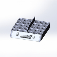 Small Intelligent battery holder 3D Printing 26995