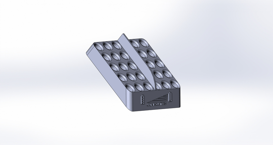 Intelligent battery holder 3D Print 26996