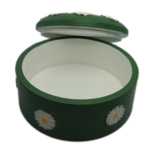 Jewelry box with embossed daisies 3D Print 270041
