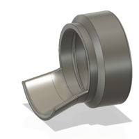 Downspout Nozzle parapet v02 3d-print or cnc - Thumbnail 7