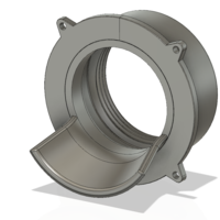 Downspout Nozzle parapet v02 3d-print or cnc - Thumbnail 8