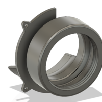 Downspout Nozzle parapet v02 3d-print or cnc - Thumbnail 10