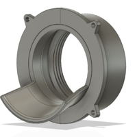 Downspout Nozzle parapet v02 3d-print or cnc - Thumbnail 14