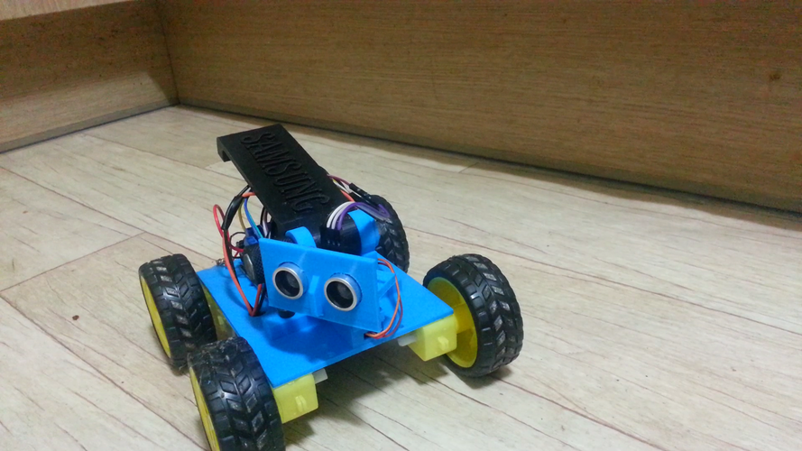 Create a robot car to avoid obstacles 3D Print 270145