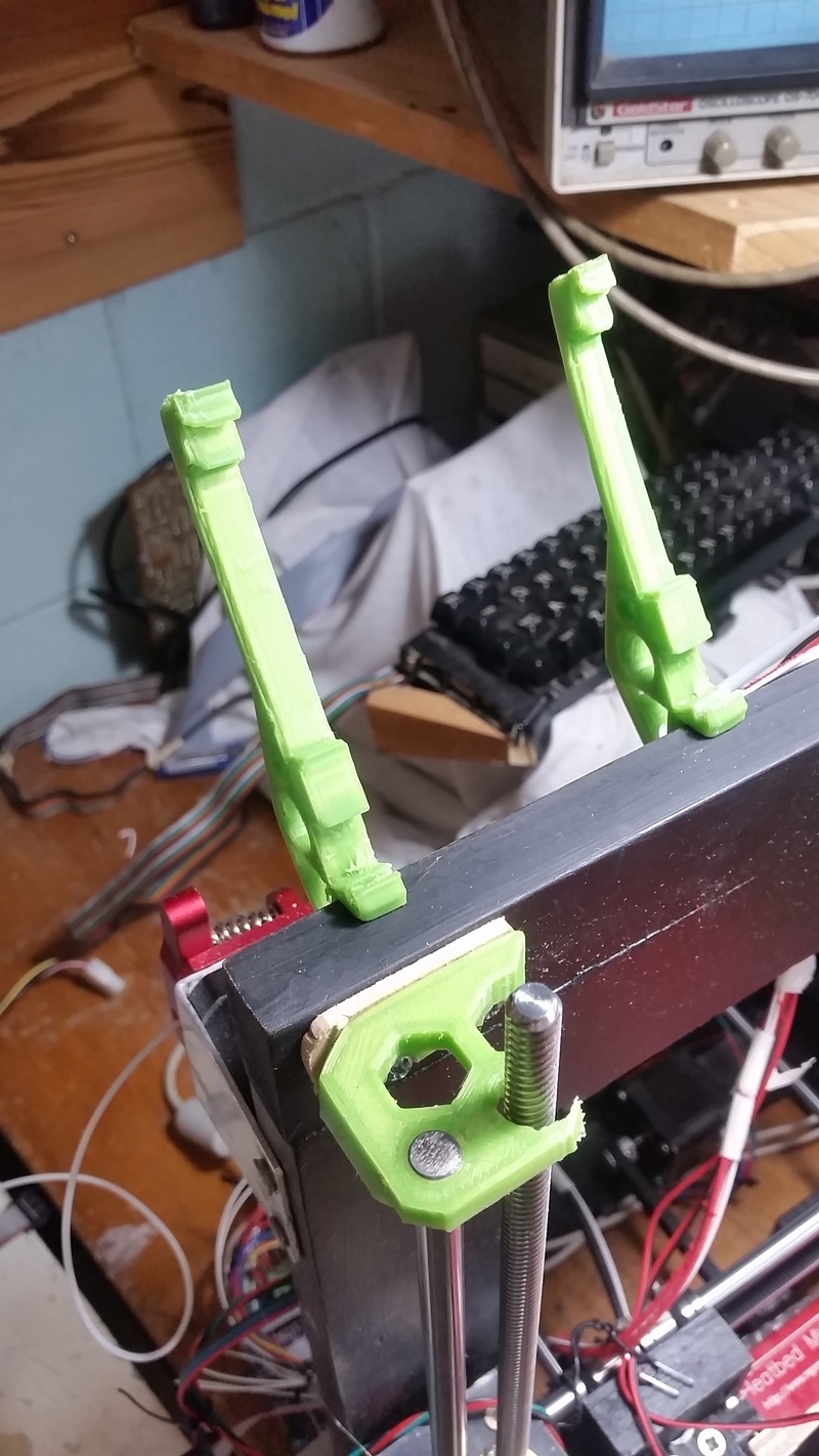 3D Printer LCD graphical display holders