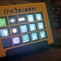 Stream Deck Cover/Custom Facewplace (Elgato 15 Key Stream Deck) - Thumbnail 1
