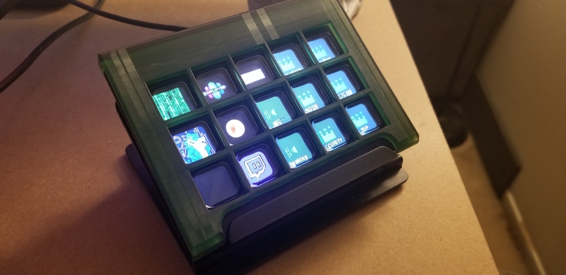 Stream Deck Cover/Custom Facewplace (Elgato 15 Key Stream Deck)