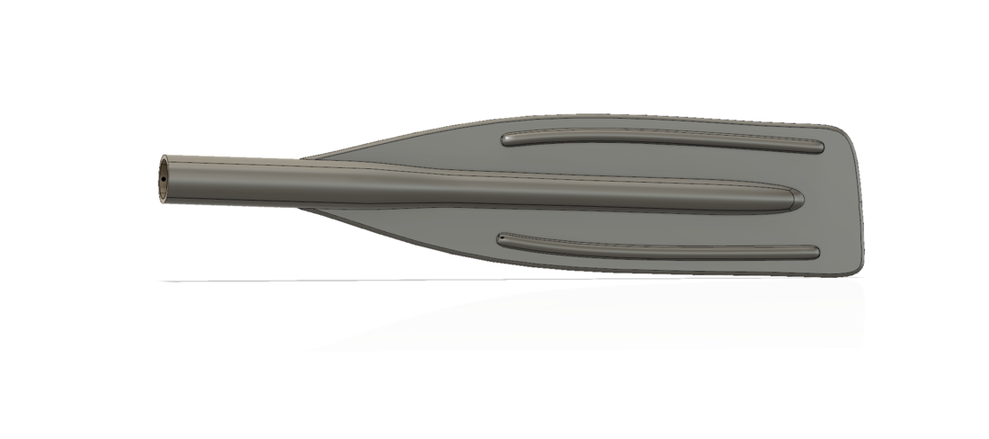 A real paddle blade for a rowing boat for 3d print cnc  3D Print 270412