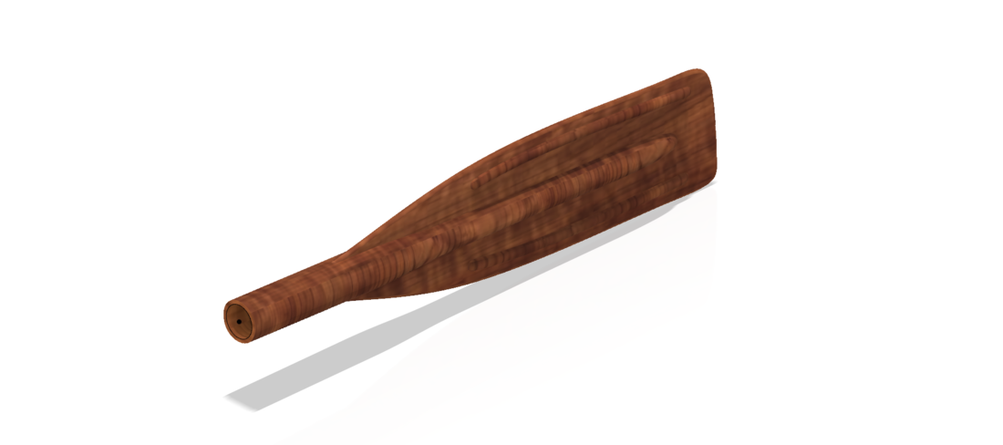 A real paddle blade for a rowing boat for 3d print cnc  3D Print 270413