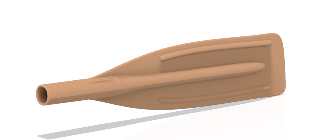 A real paddle blade for a rowing boat for 3d print cnc  3D Print 270415