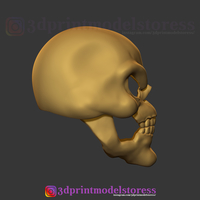 Skeletor Mask 1980 He-Man Costume Cosplay Helmet 3D Print Model - Thumbnail 5