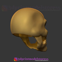 Skeletor Mask 1980 He-Man Costume Cosplay Helmet 3D Print Model - Thumbnail 6