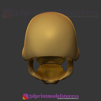 Skeletor Mask 1980 He-Man Costume Cosplay Helmet 3D Print Model - Thumbnail 7