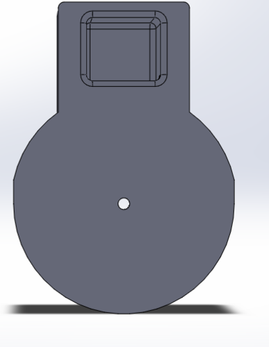 Amazon Echo Dot 2nd Generation Ceiling / Cabinet Mount 3D Print 270432