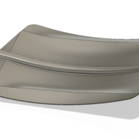 A real paddle blade for a rowing boat for 3d print cnc  - Thumbnail 2
