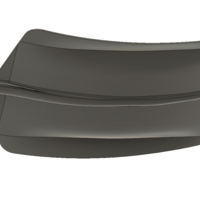 A real paddle blade for a rowing boat for 3d print cnc  - Thumbnail 3