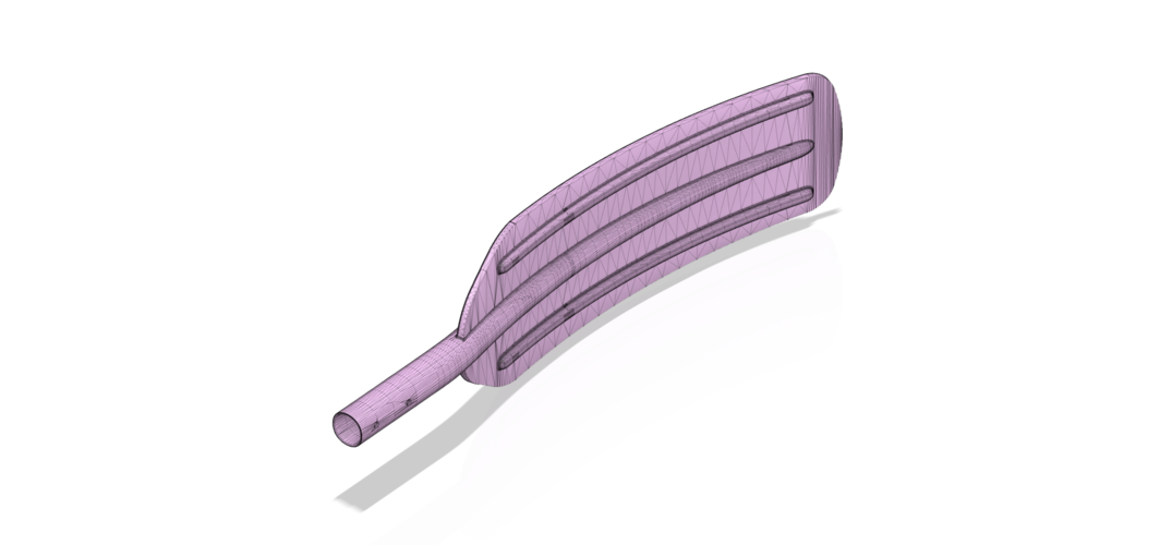 A real paddle blade for a rowing boat for 3d print cnc  3D Print 270465