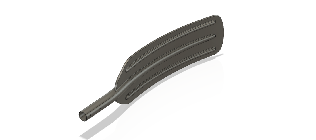 A real paddle blade for a rowing boat for 3d print cnc  3D Print 270472