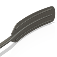 A real paddle blade for a rowing boat for 3d print cnc  - Thumbnail 9