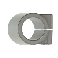 connecting clamp oar d32 of paddle for rowing boat for  cnc  - Thumbnail 5