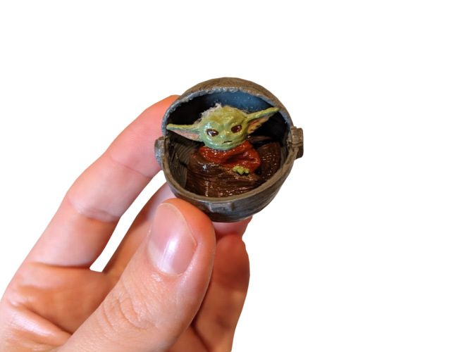 Baby Yoda 3D Print 270534