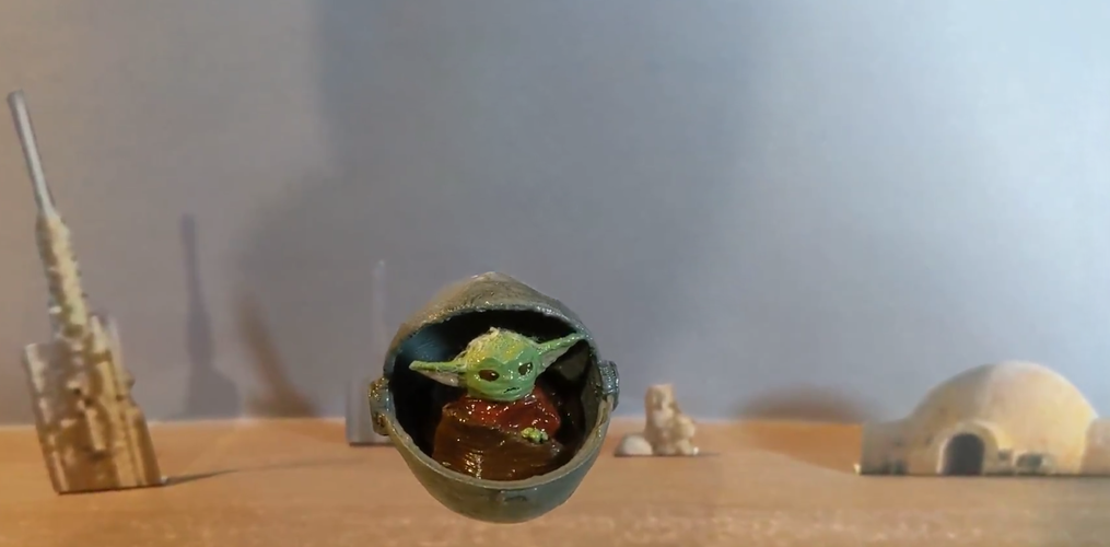 Baby Yoda 3D Print 270535